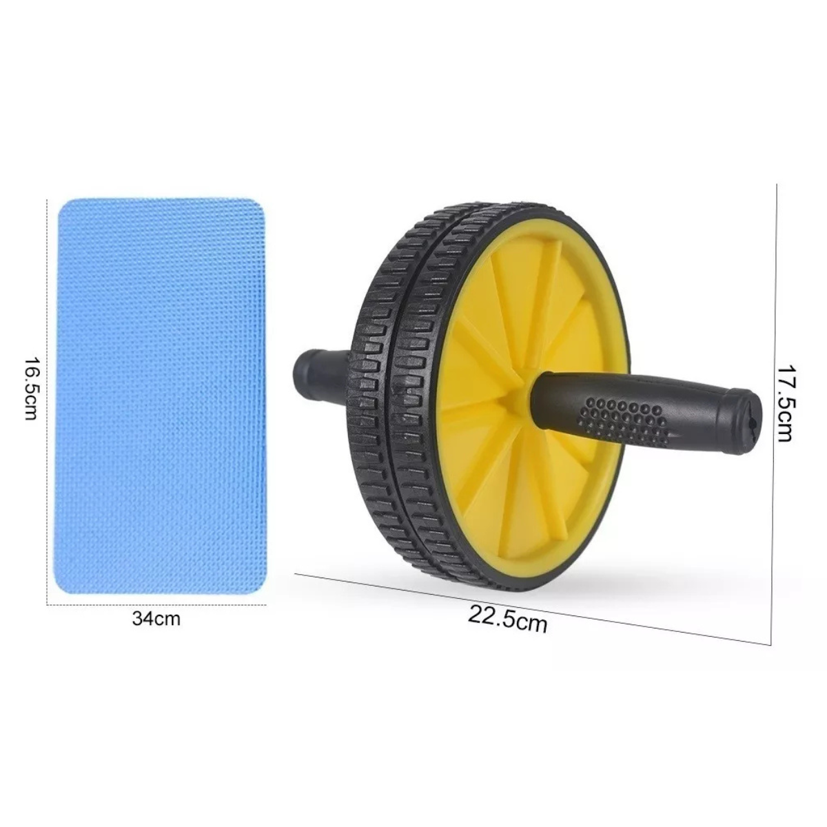 Entrenador Rueda Abdominal Doble Vía (Envío gratis)