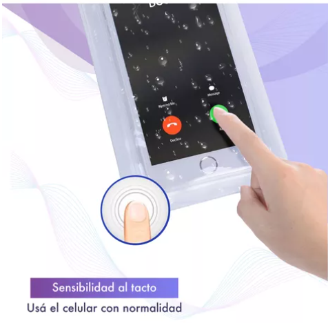 FUNDA SUMERGIBLE PARA CELULAR (Envío gratis)