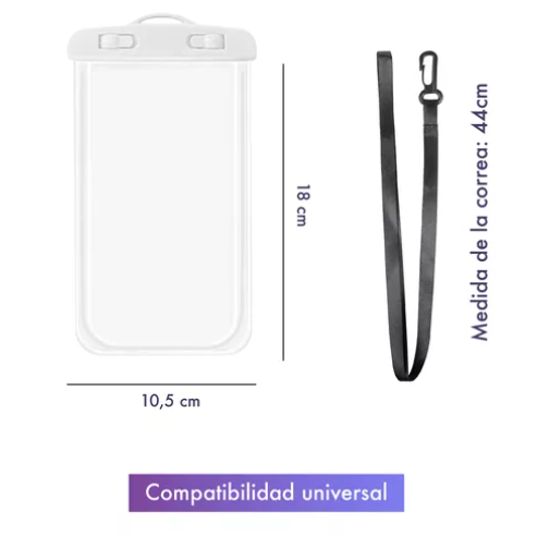 FUNDA SUMERGIBLE PARA CELULAR (Envío gratis)