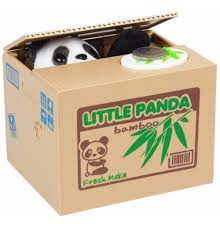 Alcancia Panda Roba Monedas (Envío gratis)
